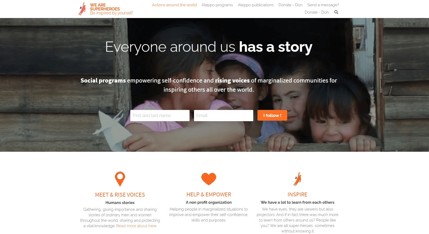 擁有強大視覺識別元素的網站範例五 擁有強大視覺識別元素的網站範例五